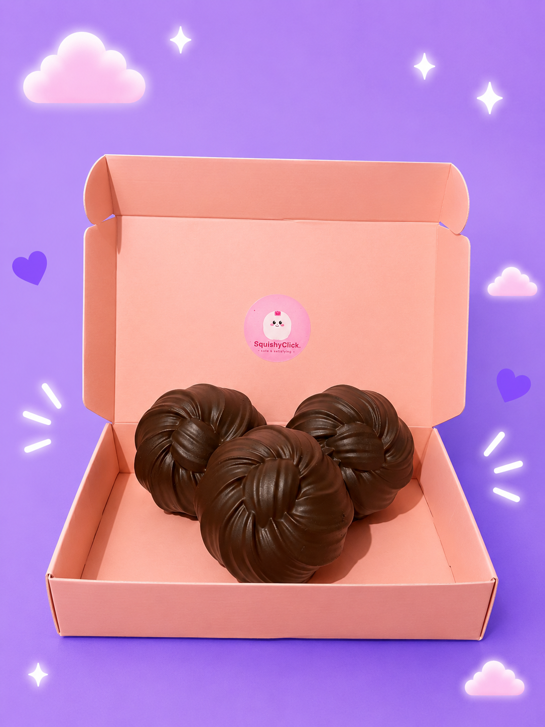 Chocolate Knot Squishy