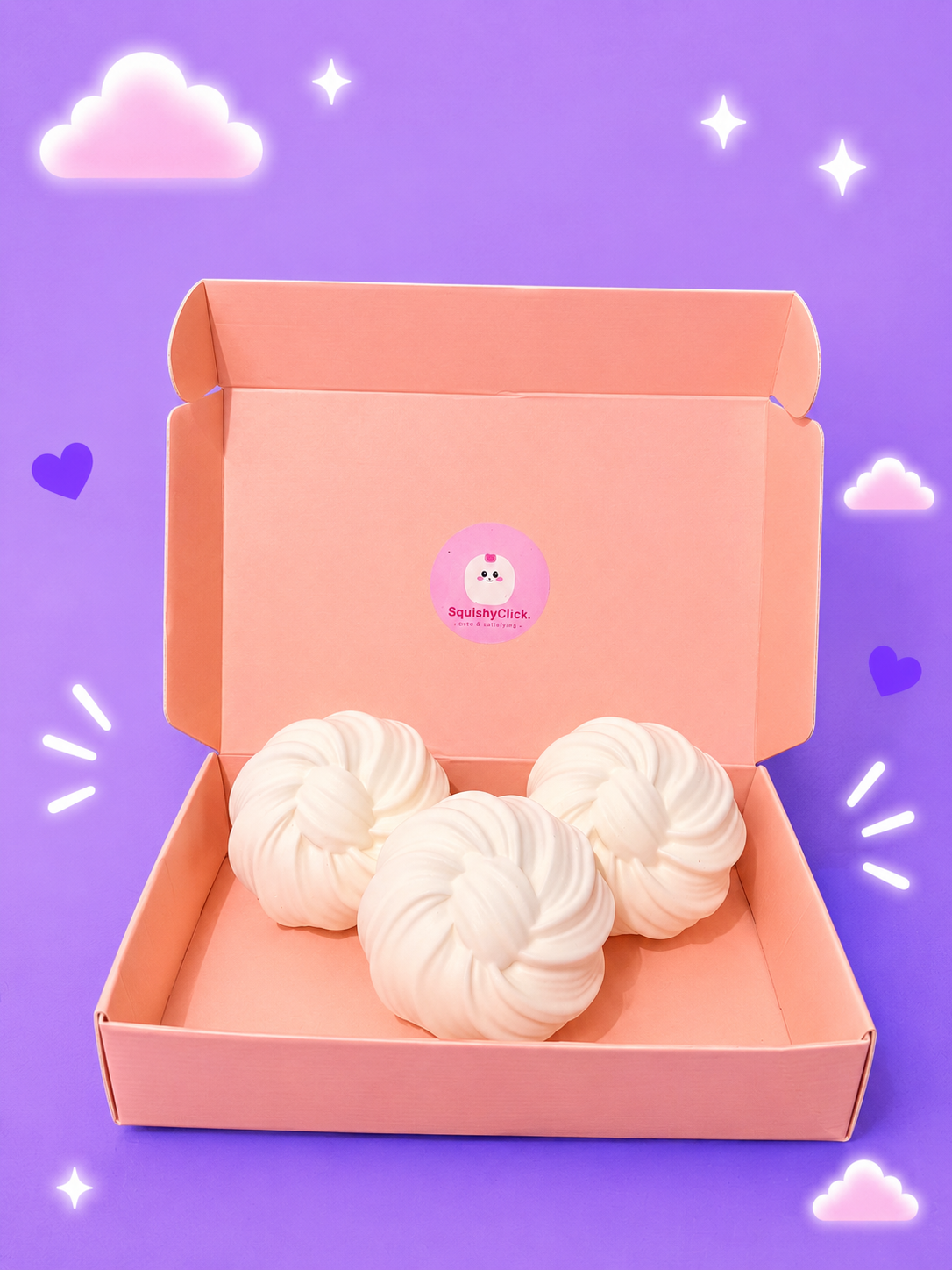 Milk Knot Squishy